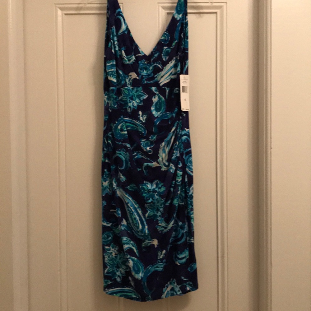 🥀Ralph Lauren $138 blue dress